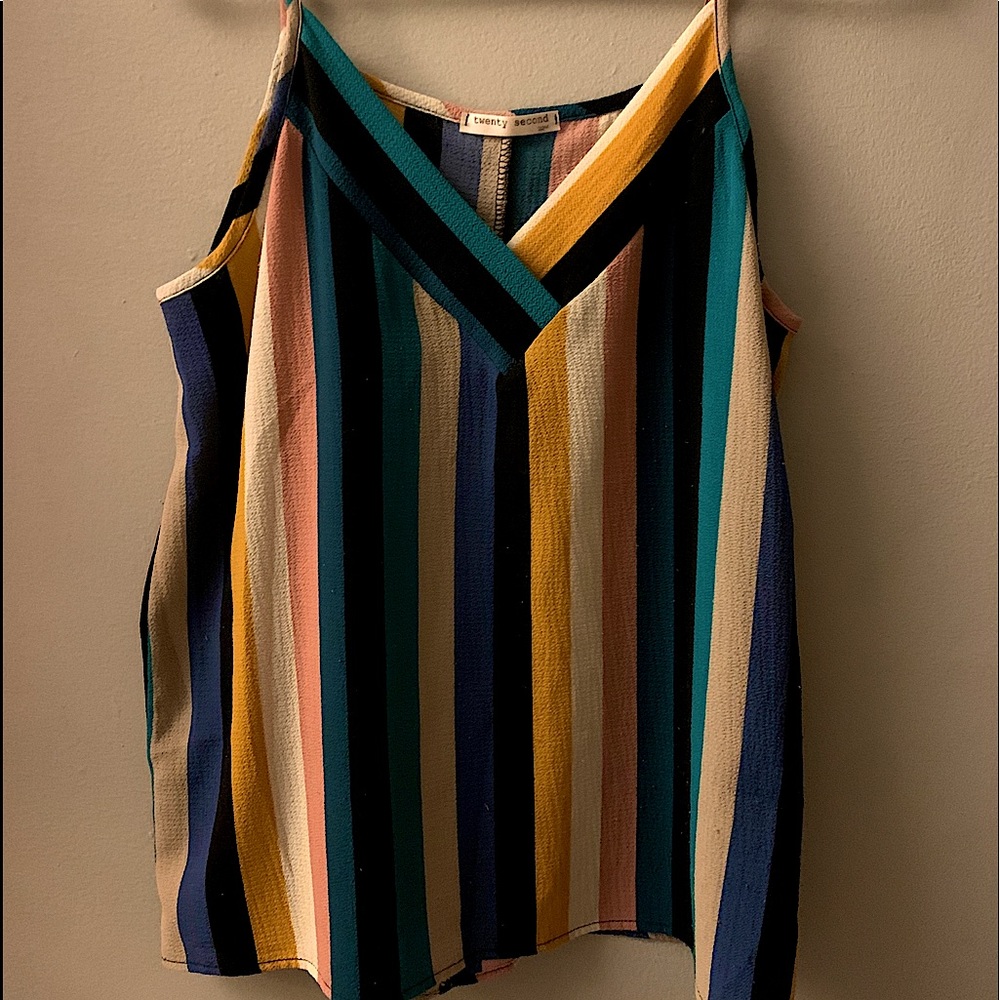 Striped tank top